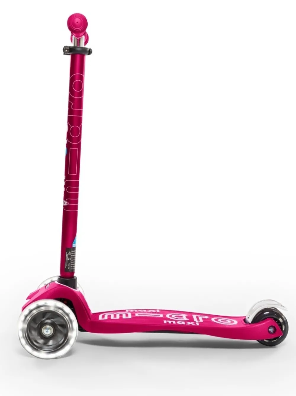 Micro Step Maxi Deluxe Roze Led
