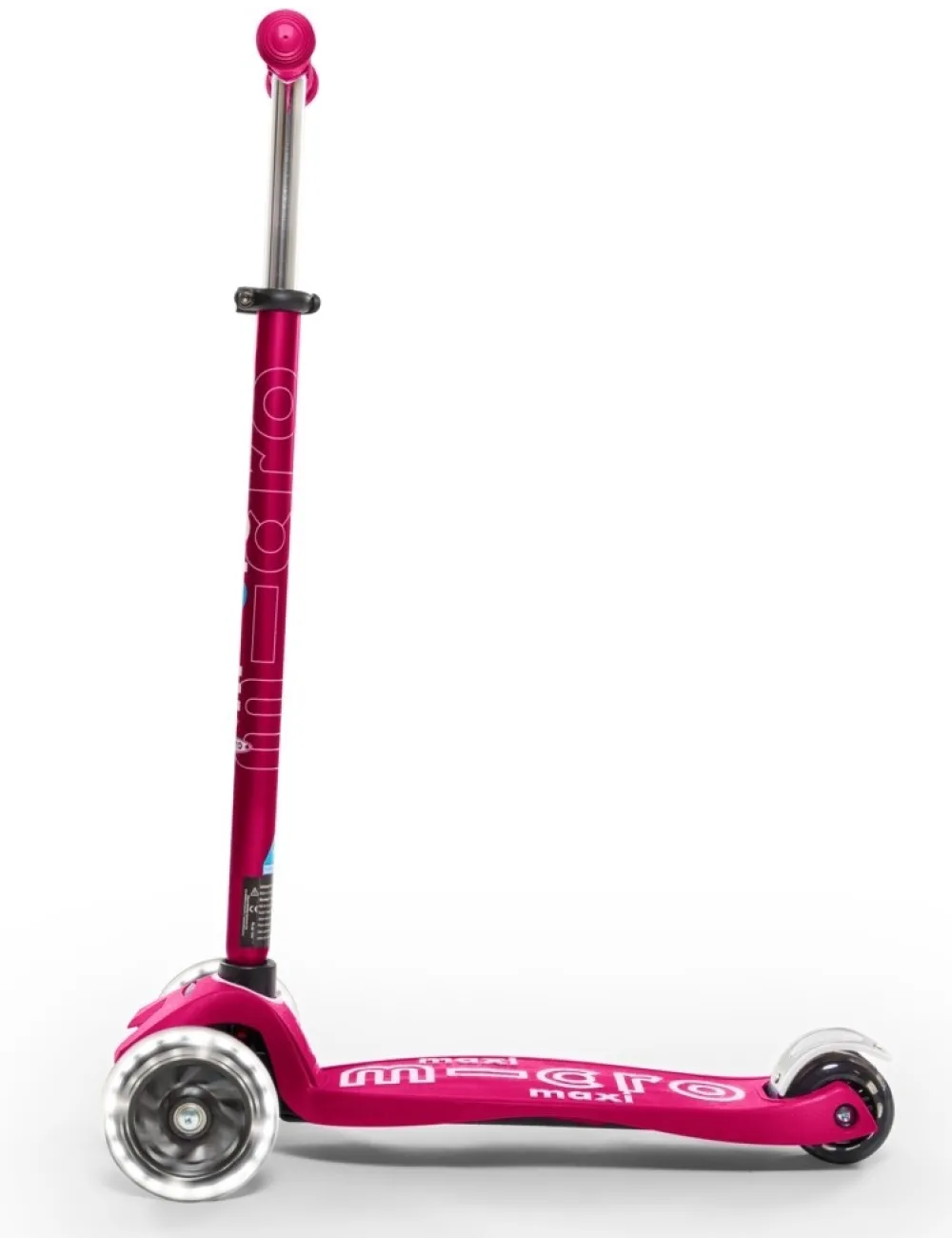 Micro Step Maxi Deluxe Roze Led
