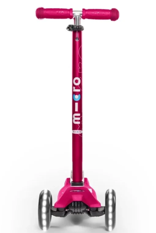 Micro Step Maxi Deluxe Roze Led