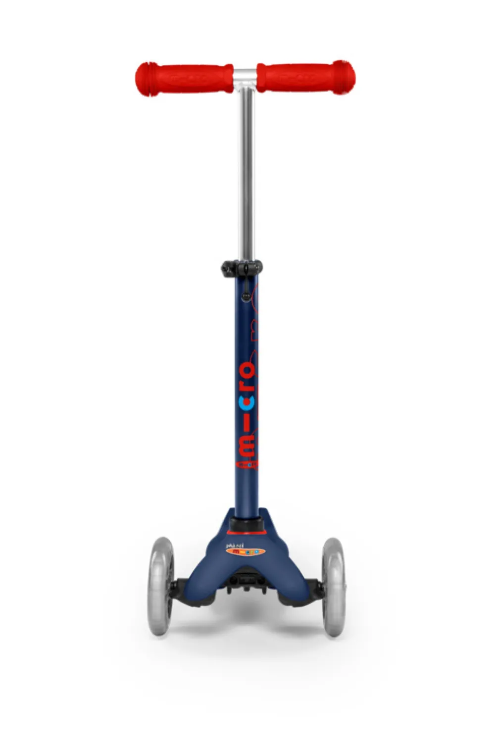 Micro Step Mini Deluxe Marineblauw Rood