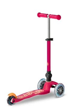 Micro Step Mini Deluxe Inklapbaar Robijnroze