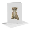 World of Mies MiesToGo Wenskaart Baby Luipaard