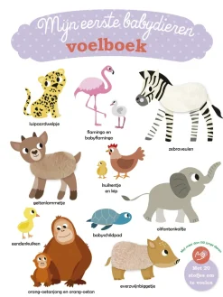Houtendiershop Mijn eerste babydieren voelboek