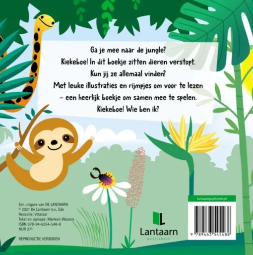De Lantaarn Mijn kiekeboek Junglevriendjes