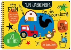 Image Books Mijn sjabloonboek - Op de boerderij