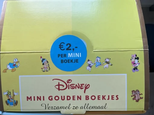 Rubinstein Mini Disney gouden boekjes