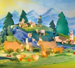 Ostheimer Kalf Alpen Drinkend 11055