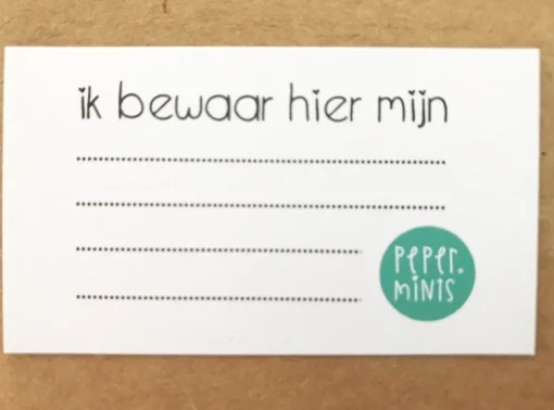 Pepermints Bewaardoosje Panter