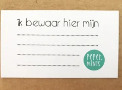 Pepermints Bewaardoosje Walvis