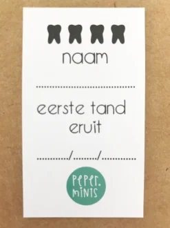 Pepermints Tandendoosje Zwanen
