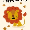 Bora Postkaart Jungle Hoeroarrr