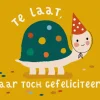 Bora Postkaart Zee Te laat