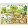 GOKI Puzzel Puzzel Ontdekking in de Natuur Hout 96 pcs