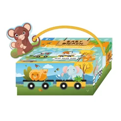 De Lantaarn Puzzeltrein - Babydieren