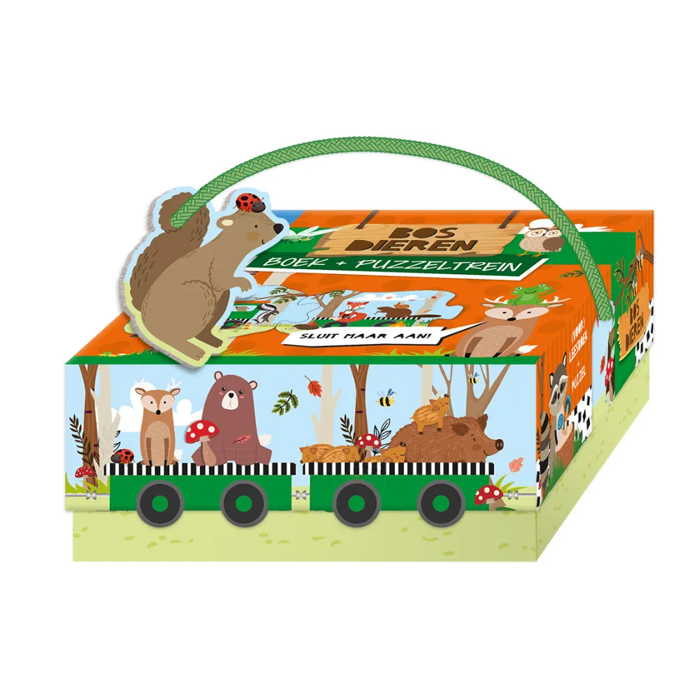 De Lantaarn Puzzeltrein Bosdieren