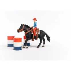 Schleich Barrel Racing met Cowgirl
