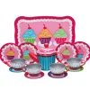 Houtendiershop Schylling Cupcake Tin Thee Set