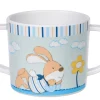 sigikid Beker Melamine Konijn Blauw