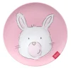 sigikid Bord Melamine Konijn Roze