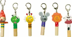 Small Foot Sleutelhanger Fluit 6-delig Hout