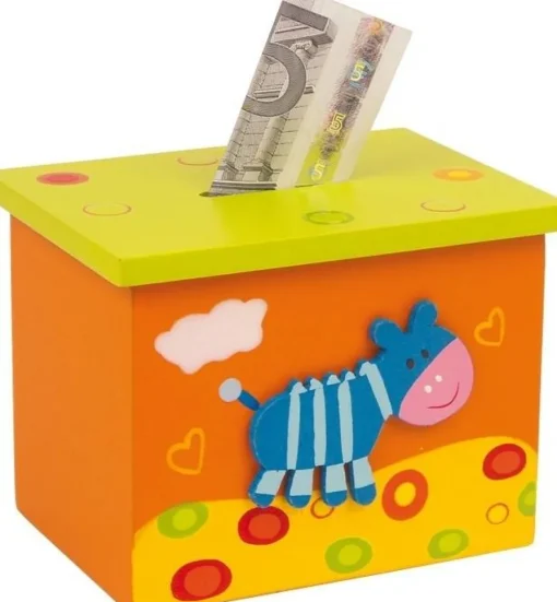 Small Foot Spaarpot Dieren Hout