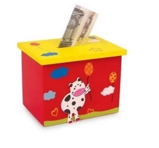Small Foot Spaarpot Dieren Hout