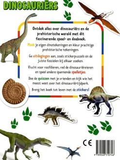Veltman Uitgevers Speel- & doeboek Dinosauriërs