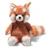 Steiff Knuffel Benji Rode Panda 28cm