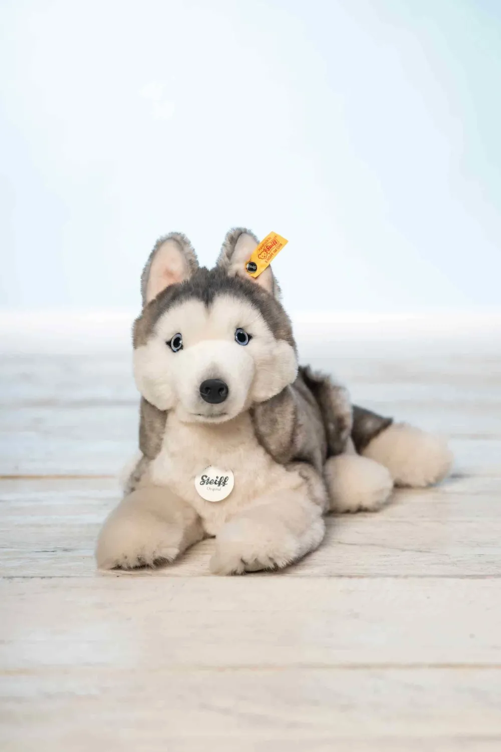 Steiff Knuffel Hond Bernie Husky 33cm