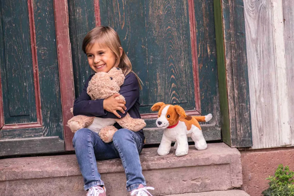 Steiff Knuffel Hond Snuffy Dog 27cm