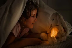 Steiff Knuffel met Licht Hoppie Haas 28cm