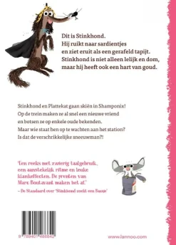 Terra Lannoo Stinkhond in de sneeuw