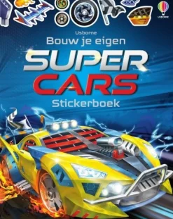 Uitgeverij Usborne Supercars stickerboek