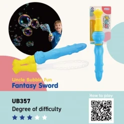 Uncle Bubble Bellenblaas Groot Fantasie Zwaard
