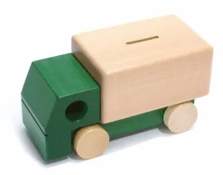 Weizenkorn Spaarpot Vrachtauto Hout