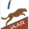 Pepermints Wenskaart 7 Jaar Tijger
