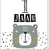 Pepermints Wenskaart 1 Jaar Tijger