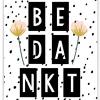 Pepermints Wenskaart Bedankt