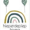 Pepermints Wenskaart Hieperdepiep Hoera