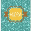Pepermints Wenskaart Hoera (stip)
