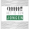 Pepermints Wenskaart Ohhhhh!! Het is een Jongen