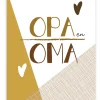 Pepermints Wenskaart Opa en Oma (vlakken)