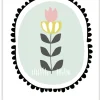 Pepermints Wenskaart Tulp