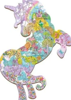 Woody Houten Puzzel Speelset Unicorn