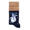 Wrendale Designs Kerstsokken Pinquin Winter Wonderland  Penguin
