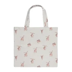 Wrendale Designs Opvouwbare Boodschappentas Konijn Harebrained