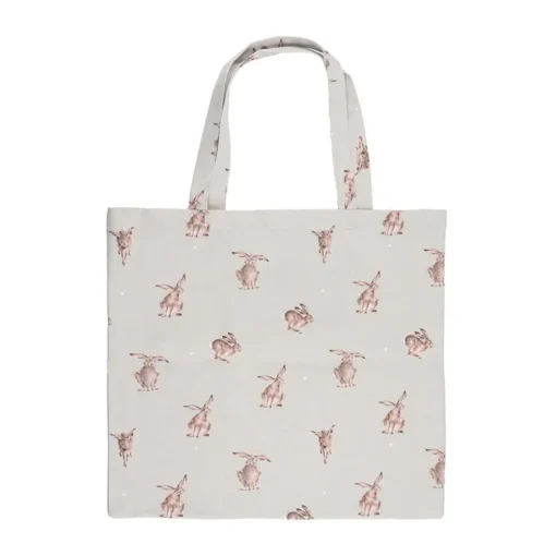 Wrendale Designs Opvouwbare Boodschappentas Konijn Harebrained