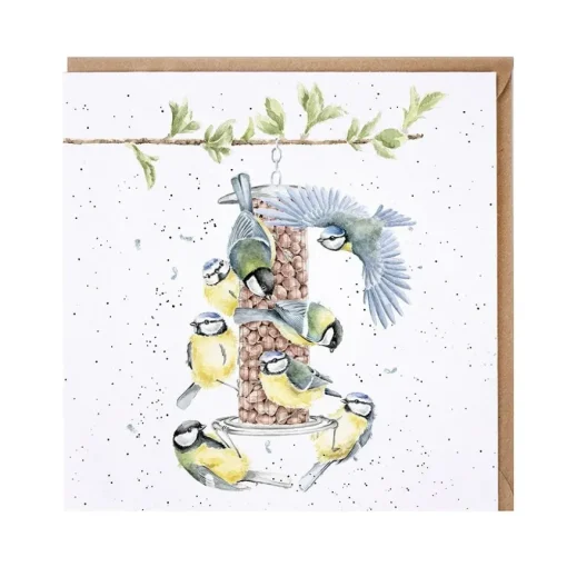 Wrendale Designs Wenskaart Vogels Bon Appetit!