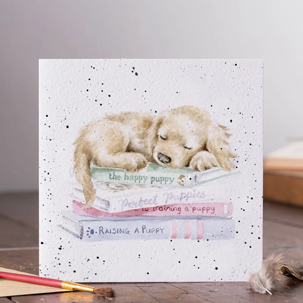 Wrendale Designs Wenskaart It's a Pup's Life