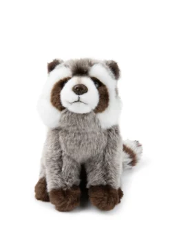 WWF Knuffel Raccoon Black White 23 cm